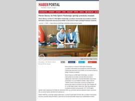 BASINDA BARO (İl Milli Eğitim Müdürlüğü ile Protokol İmzalandı) 23.08.2017
