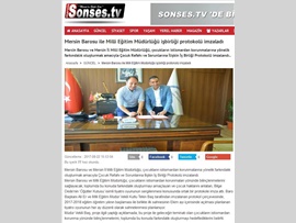 BASINDA BARO (İl Milli Eğitim Müdürlüğü ile Protokol İmzalandı) 23.08.2017