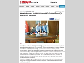 BASINDA BARO (İl Milli Eğitim Müdürlüğü ile Protokol İmzalandı) 23.08.2017