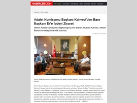 BASINDA BARO (Komisyon Başkanı Ziyareti) 23.08.2017