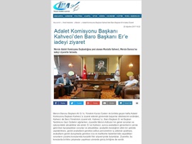 BASINDA BARO (Komisyon Başkanı Ziyareti) 23.08.2017