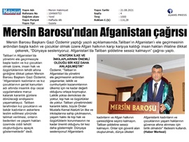 Özdemir; "Afganistan'da Taliban şiddetine sessiz kalmayın"