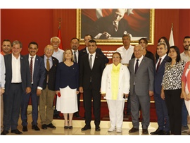 İYİ PARTİ’DEN BARO BAŞKANIMIZ AV. GAZİ ÖZDEMİR’E ZİYARET