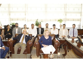 İYİ PARTİ’DEN BARO BAŞKANIMIZ AV. GAZİ ÖZDEMİR’E ZİYARET