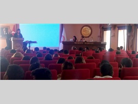 STAJYER AVUKATLARA KURGUSAL DURUŞMA DERSİ VERİLDİ