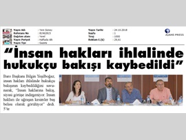 BASINDA BAROMUZ (İnsan Hakları Merkezi İhtiyaç Belirleme Toplantısı Yapıldı)