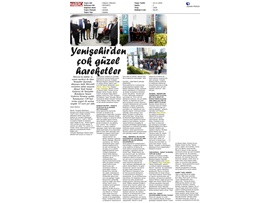 BASINDA BAROMUZ (Başkanımız Yeşilboğaz, Ahmet Yeşil Sanat Galerisi'nin açılışına katıldı)