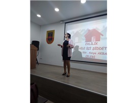 KADIN HAKLARI MERKEZİMİZ, İL JANDARMA KOMUTANLIĞI PERSONELLERİNE 6284 SAYILI YASA HAKKINDA EĞİTİMİ VERDİ