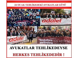 TEHLİKEDEKİ AVUKATLAR GÜNÜ