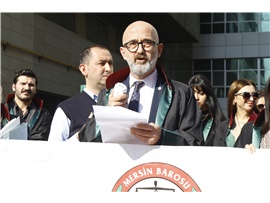 TEHLİKEDEKİ AVUKATLAR GÜNÜ NEDENİYLE BASIN AÇIKLAMASI YAPILDI