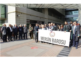 TEHLİKEDEKİ AVUKATLAR GÜNÜ NEDENİYLE BASIN AÇIKLAMASI YAPILDI