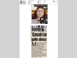 AV. ŞİRİN GÜNER: ("Şiddet Gerçekleşmeden Devlet Önlem Almalı")