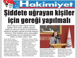 AV. ŞİRİN GÜNER: ("Şiddet Gerçekleşmeden Devlet Önlem Almalı")