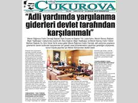 BASINDA BAROMUZ ("Adli Yargılanma Giderleri Devlet Tarafından Karşılanmalı")