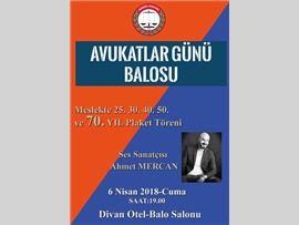 AVUKATLAR GÜNÜ BALOSU