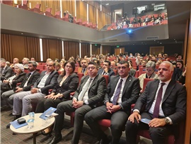 BARO YÖNETİMİMİZ, DEPREM VE HUKUK SEMPOZYUMUNA KATILDI