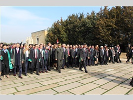 MERSİN BAROSU MİLLİ BİRLİK VE BERABERLİK İÇİN ANKARA’DA