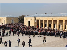 MERSİN BAROSU MİLLİ BİRLİK VE BERABERLİK İÇİN ANKARA’DA