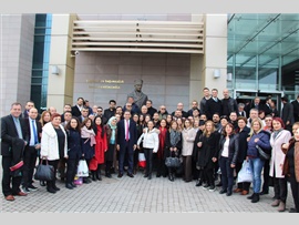 MERSİN BAROSU MİLLİ BİRLİK VE BERABERLİK İÇİN ANKARA’DA