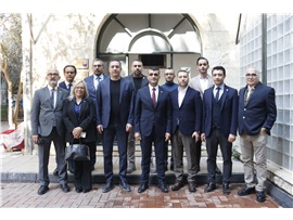 TBB BAŞKANIMIZ AV. R. ERİNÇ SAĞKAN, BAROMUZU VE DEPREMZEDE AVUKATLARIMIZI ZİYARET ETTİ
