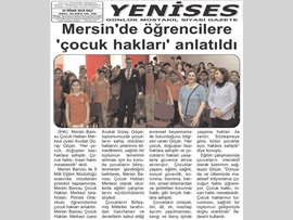 BASINDA BAROMUZ (Av. Güray Göçer: "Çocuk Hakları ,İnsan Hakları Meselesidir)