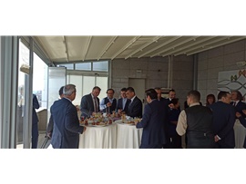 MERSİN ADLİYESİ'NDE BAYRAMLAŞMA TÖRENİ