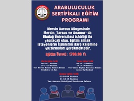 ARABULUCULUK SERTİFİKALI EĞİTİM PROGRAMI