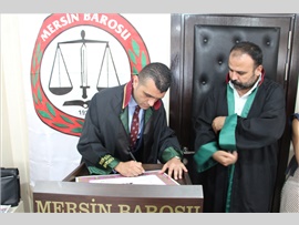 BAŞKAN VEKİLİMİZ AV. GAZİ ÖZDEMİR: “MESLEKİ DAYANIŞMAYA ÖNEM VERİYORUZ”