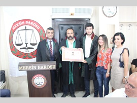 BAŞKAN VEKİLİMİZ AV. GAZİ ÖZDEMİR: “MESLEKİ DAYANIŞMAYA ÖNEM VERİYORUZ”