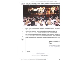 "Amca Size İnsan Diyebilir miyim?" tiyatro oyunu sahnelendi