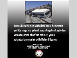 TARSUS'TA KAZA