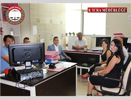 BARO BAŞKANIMIZ İCRA MÜDÜRLÜKLERİNİ TEK TEK ZİYARET EDEREK , İCRA DAİRELERİMİZİN ve AVUKATLARIMIZIN SORUNLARINI DİNLEDİ...