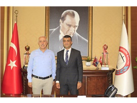 AKDENİZ BELEDİYE BAŞKANI GÜLTAK’TAN, BARO BAŞKANIMIZ ÖZDEMİR’E ZİYARET