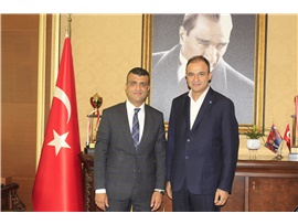 DEVA PARTİSİ’NDEN BAŞKANIMIZ ÖZDEMİR’E ZİYARET
