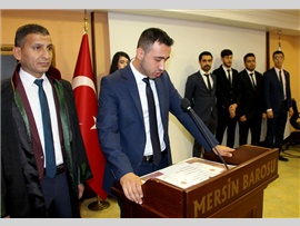BARO BAŞKANI AV. ALİ ER:  “AVUKAT ADİL OLMALI”