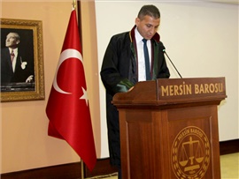 BARO BAŞKANI AV. ALİ ER:  “AVUKAT ADİL OLMALI”