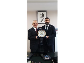 BARO BAŞKANIMIZDAN, ARTVİN BAROSU BAŞKANINA ZİYARET