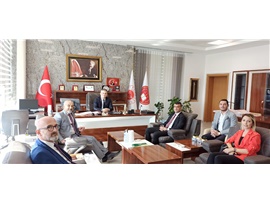 ERDEMLİ CUMHURİYET BAŞSAVCISI VELİ GÜNDÜZ’E ZİYARET