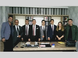 İslam Kurthan AÇIKBAŞ ile Mustafa Emre USCA'nın ofis açılışı.