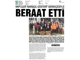 NKP üyelerinin yargılandığı duruşmaya katıldık