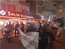 KADIN HAKLARI MERKEZİMİZ GECE YÜRÜYÜŞÜNE KATILDI