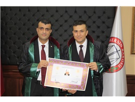 15 STAJYER AVUKATIMIZ CÜBBE GİYİP AVUKAT OLDU