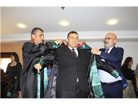 15 STAJYER AVUKATIMIZ CÜBBE GİYİP AVUKAT OLDU