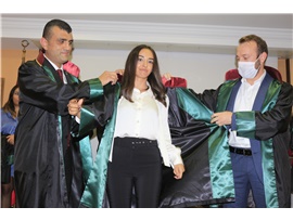 15 STAJYER AVUKATIMIZ CÜBBE GİYİP AVUKAT OLDU
