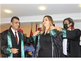 15 STAJYER AVUKATIMIZ CÜBBE GİYİP AVUKAT OLDU