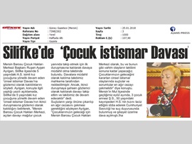 BASINDA BAROMUZ (Çocuk Hakları Merkezimiz, Çocuk İstismar Davasında Gözlemci Oldu)