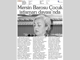 BASINDA BAROMUZ (Çocuk Hakları Merkezimiz, Çocuk İstismar Davasında Gözlemci Oldu)