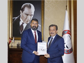 MERSİN GAZETECİLER CEMİYETİ’NDEN BARO BAŞKANIMIZA ZİYARET