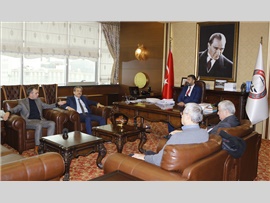 MERSİN GAZETECİLER CEMİYETİ’NDEN BARO BAŞKANIMIZA ZİYARET