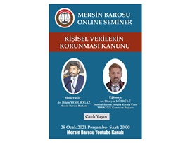 KİŞİSEL VERİLERİ KORUMA KANUNU SEMİNERİ